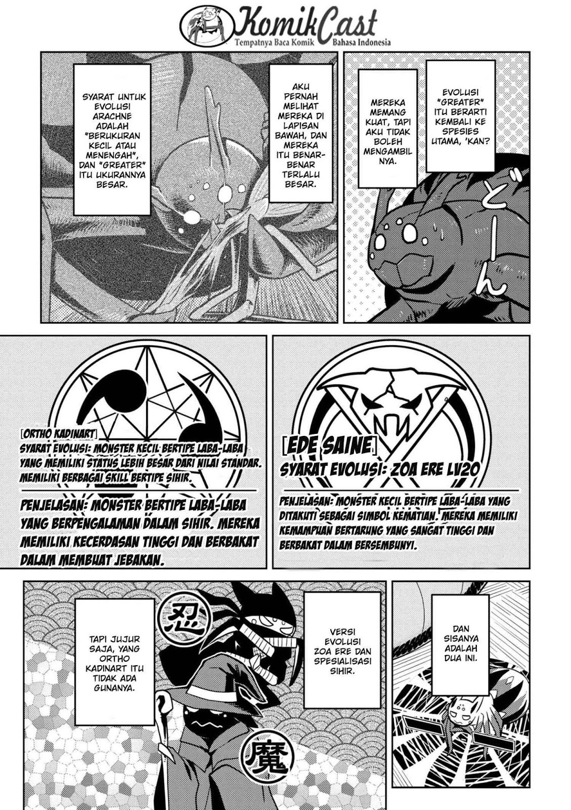Kumo desu ga, Nani Ka? Chapter 29.1 Gambar 11